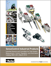 parker electronic sensors & controllers - catalog# 3883