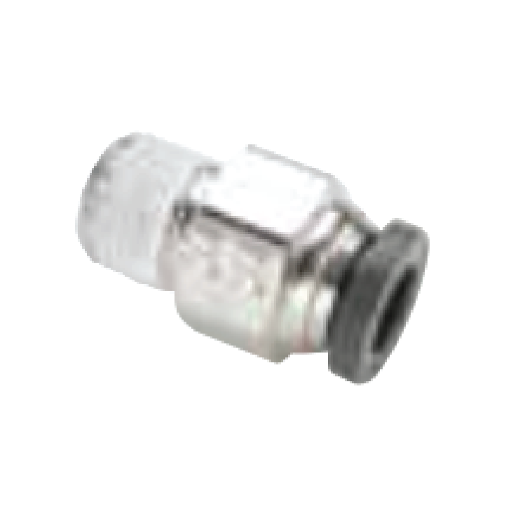 Pack of 20 1/2 Tube to Pipe Nickel Plated Brass 1/2 Push-to-Connect and Male Pipe Run Tee Parker 171PLM-8-8-pk20 Prestolok PLM Metal Push-to-Connect Fitting