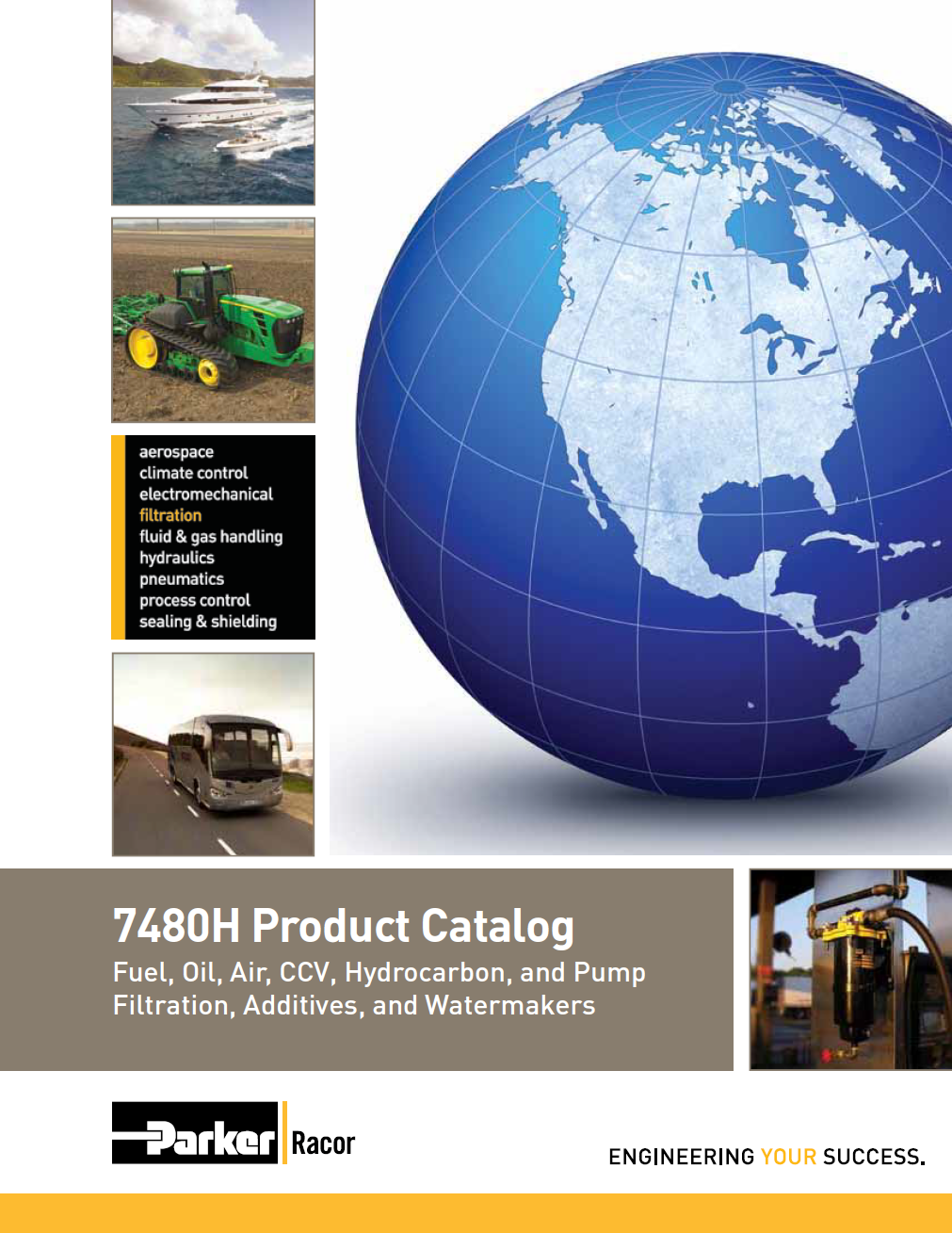 Parker - RACOR Catalog Cover