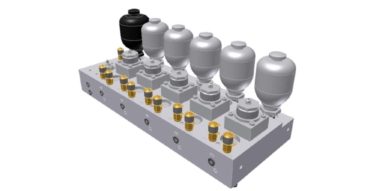 System Hydraulic Manifold 6 System Hydraulic Manifold 6