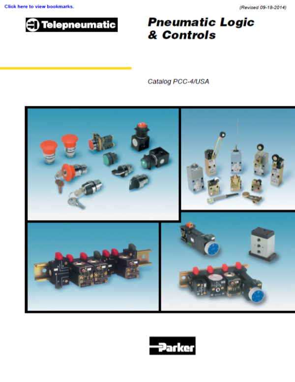 parker pneumatic logic & controls - catalog# PCC-4