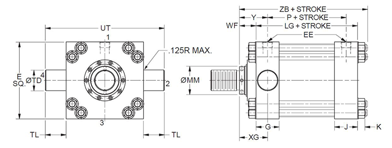series-3H-large-bore-style-D-dimensions