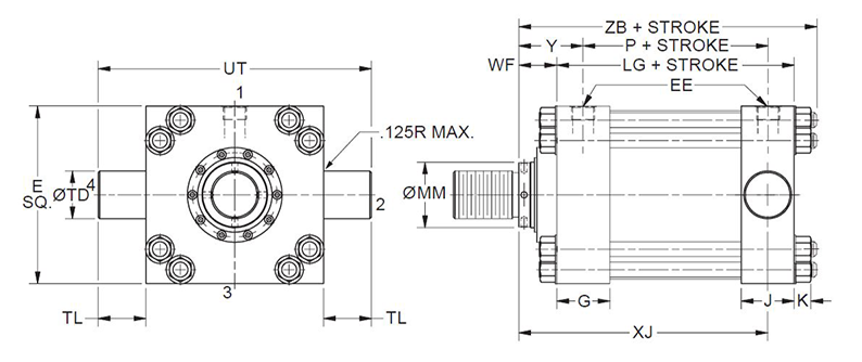 series-3H-large-bore-style-DB-dimensions