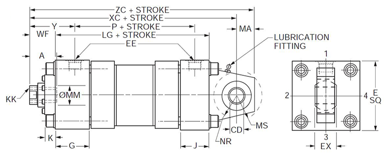 series-2HB-style-SB-dimensions