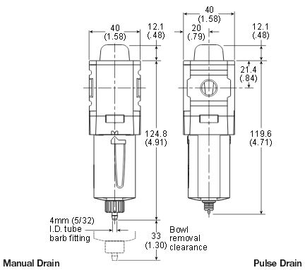 mini-coalescing-filter-dimensions